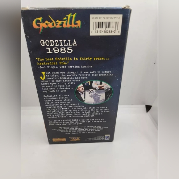 Vintage Godzilla VHS 5 set Tapes - Picture 16 of 16